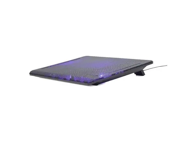 Stand Gembird NBS-2F15-05, LED, pentru notebook 15.6inch (Negru)