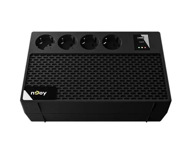 UPS nJoy UPCSBLS665TRPCG01B Renton 650 PLUS,650VA/360W, AVR, 4 Prize Schuko, incarcator rapid - 30W USB C