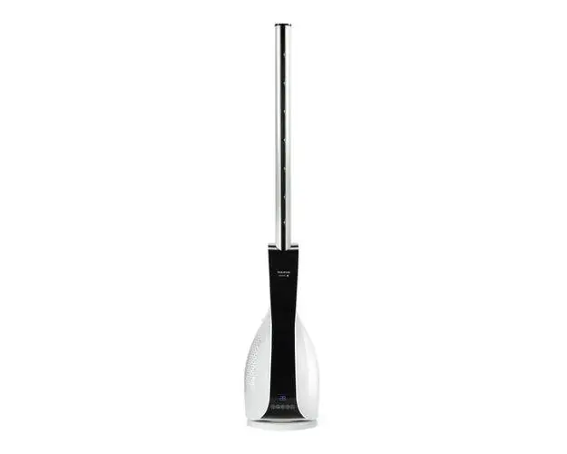 Ventilator turn Taurus BABEL INVISIBLE, 30W, Telecomanda, 12 viteze, Timer 12 ore, Display LCD, 3 moduri de functionare, Miscare oscilatorie, Negru