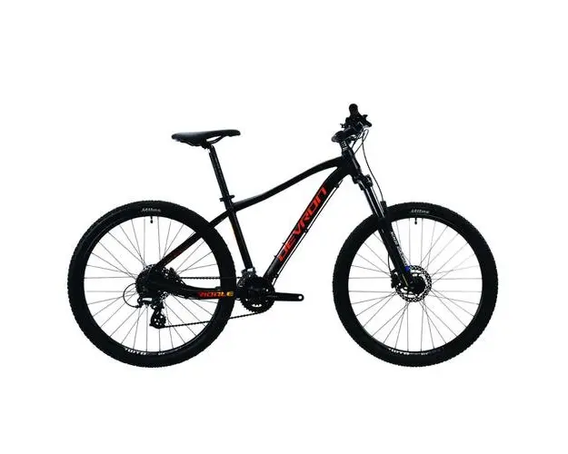 Bicicleta MTB Devron RM1.7, M, Roti 27.5inch, Frane Hidraulice pe disc, 16 viteze (Negru)