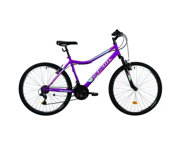 Bicicleta MTB Colinelli 2604, Schimbator Shimano, 18 Viteze, Cadru Otel, Marimea 460 mm, Roti 26inch, Frane V - Brake (Violet)