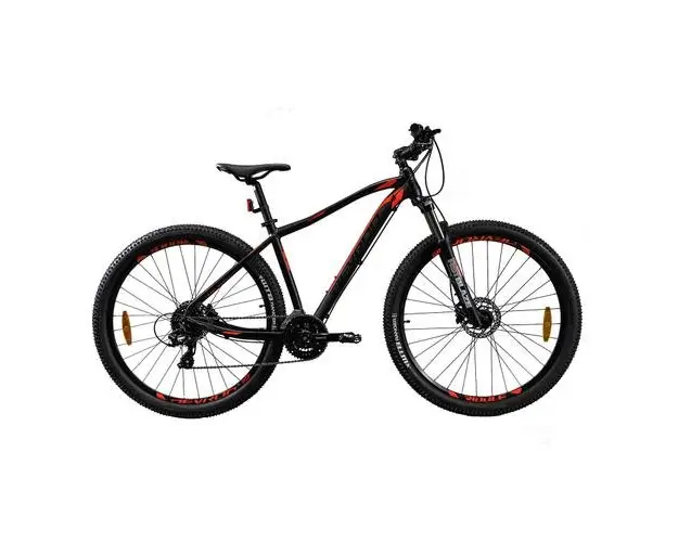 Bicicleta Mtb Devron 2023 RM1.9 - 29 Inch, M (Negru/Rosu)