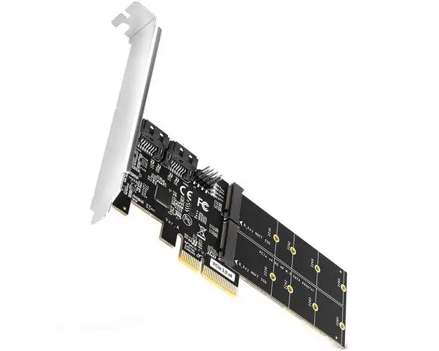 Adaptor PCIE la 2x M.2 SATA