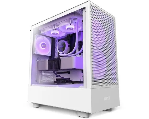 Carcasa NZXT H5 Flow RGB (Alb)