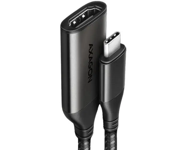 Cablu Axagon RVC-HI2M, USB-C la HDMI 2.0a, 4K/60Hz, 0.25 m