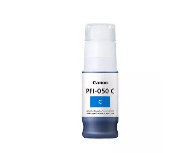 Cartus cerneala Canon PFI-050C, cyan, capacitate 70ml, pentru Canon TC- 20, TC-20M