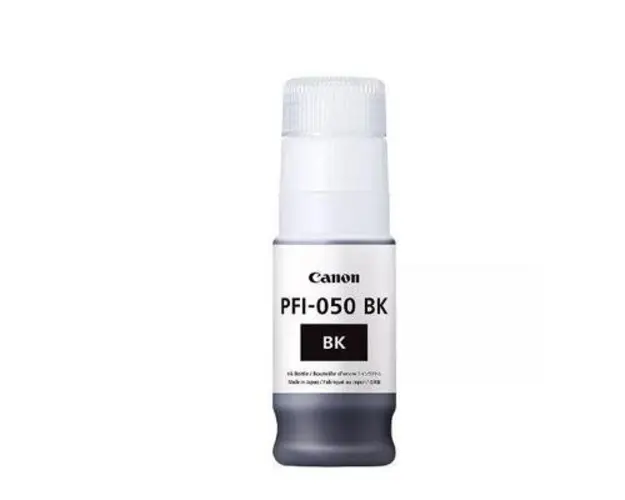 Cartus cerneala Canon PFI-050BK, capacitate 70ml, pentru Canon TC-20, TC-20M (Negru)