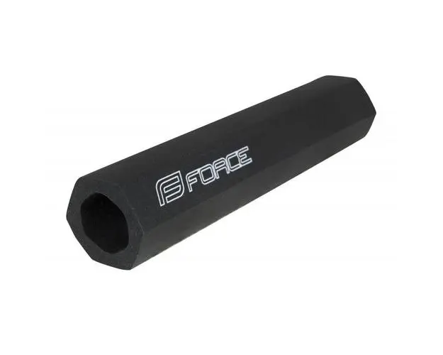 Set mansoane Force Hex, spuma siliconica (Negru)