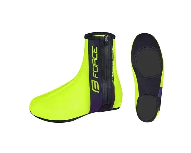 Huse pantofi Force Neopren Basic Fluo XXL (Galben)