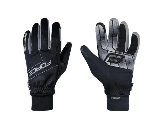 Manusi iarna Ciclism Force Artic, XL (Negru)