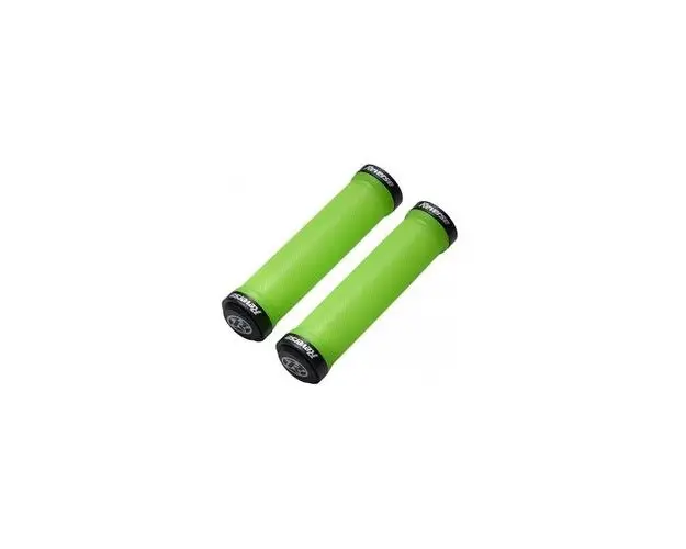 Mansoane Reverse Components Spin Lock-On, 30 mm (Negru/Verde)