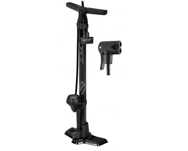 Pompa podea Force Hobby 2.0 Steel, presiune 10 Bar (Negru)