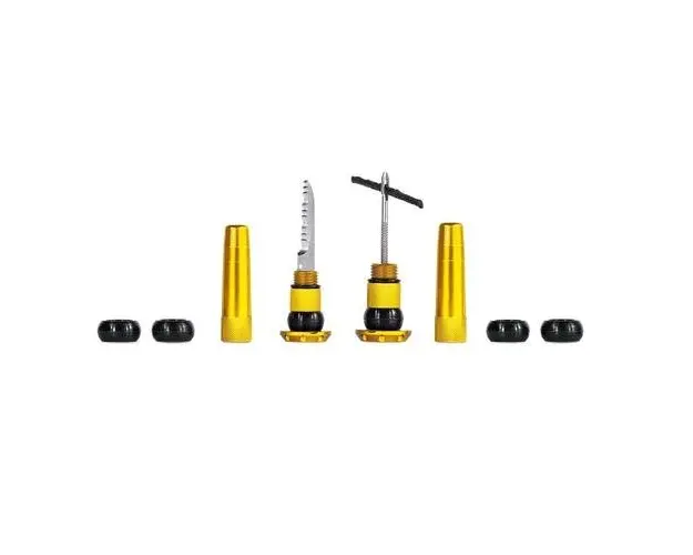 Set kit reparatie Muc-Off Stealth Tubeless Puncture Plug (Auriu)