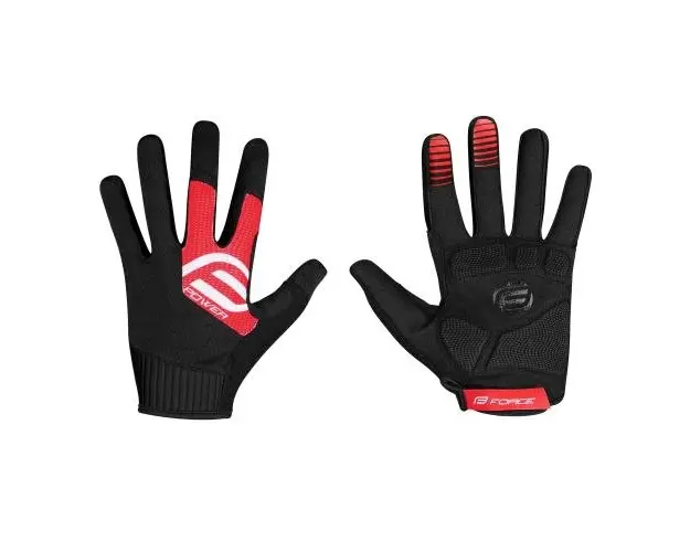 Manusi Ciclism Force MTB Power, XL (Negru/Rosu)