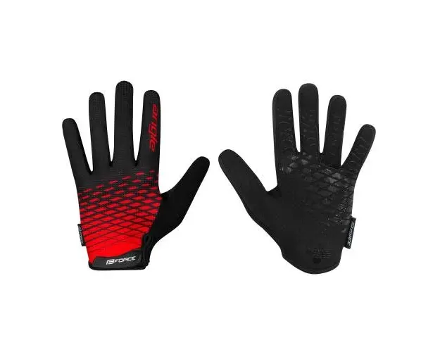 Manusi Ciclism Force MTB Angle, S (Rosu/Negru)
