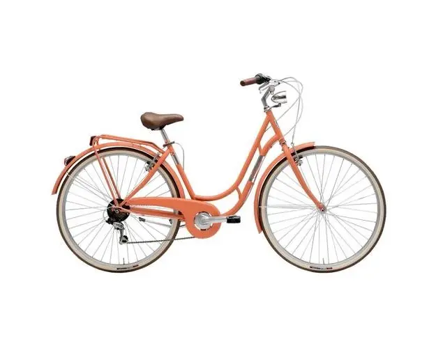 Bicicleta Adriatica Danish Lady, Roti 28inch, Frana V-brake (Portocaliu)