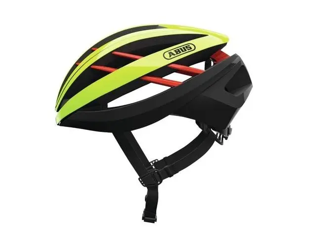 Casca de protectie Abus sosea Aventor, marimea L 57-61 cm, Galben