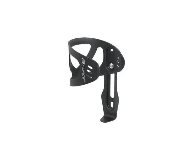 Suport bidon Force Uni aluminiu (Negru)