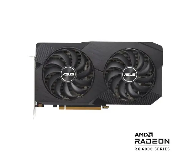 Placa Video Asus Dual Radeon RX 6600 V2 8GB, GDDR6, 128bit, 2491MHz Boost Clock, 1x HDMI 2.1, 3x DisplayPort 1.4a, PCI-E 4.0