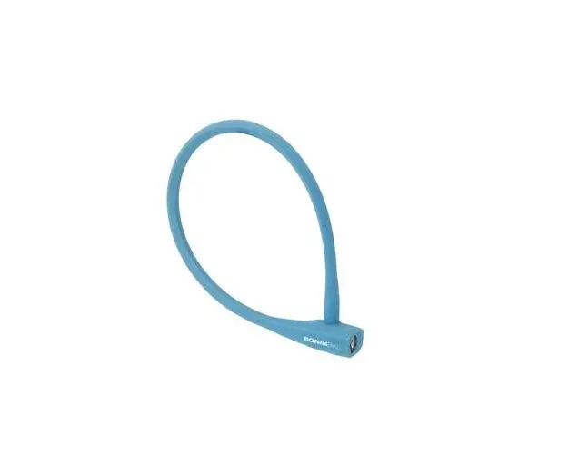 Lant Antifurt Bonin Silicon 10x600mm, Albastru
