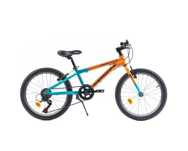 Bicicleta Pegas Drumet, 20 inch (Portocaliu/Turcoaz)