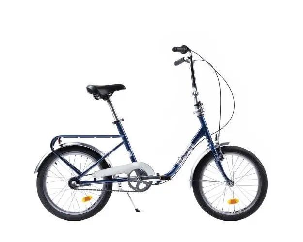 Bicicleta Pegas Practic Retro 20 inch, Otel, 3S (Albastru)