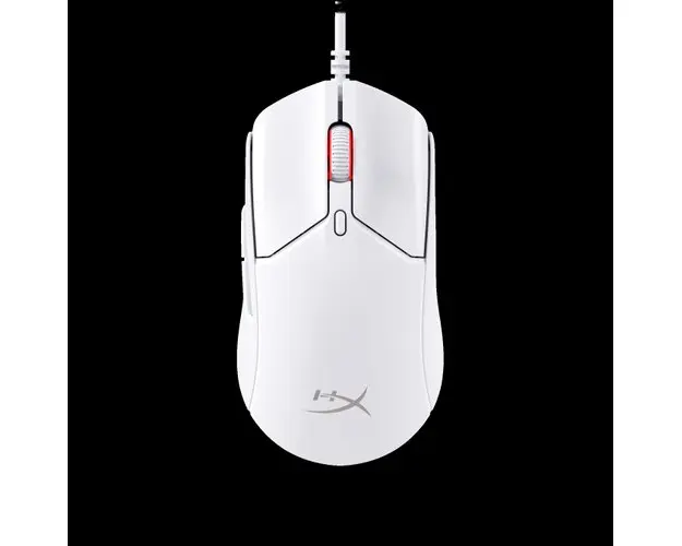 Mouse gaming cu fir HyperX Pulsefire Haste 2, 26.000 DPI (Alb)
