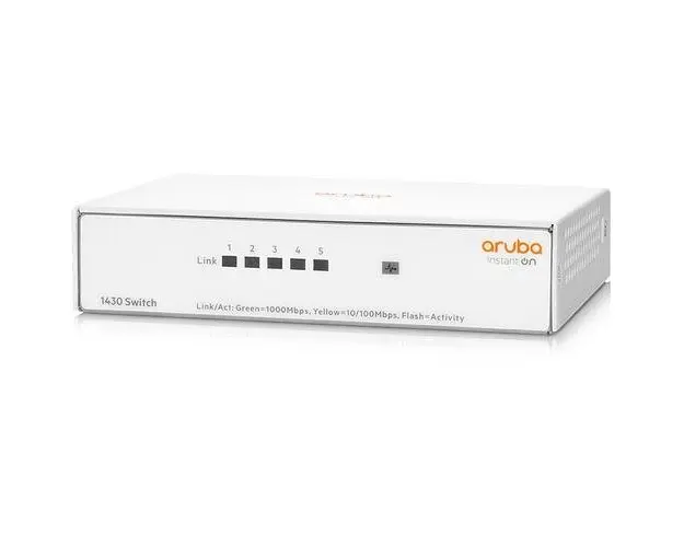 Switch Aruba R8R44A Instant On 1430, 5 porturi, Gigabit
