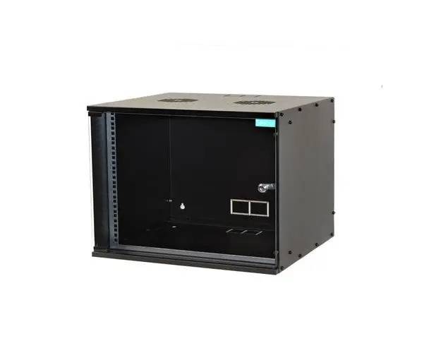 Cabinet 19 inch Spacer 4U SPCW-4U-450-BK, fixare pe perete, dezasamblat, sarcina maxima 100Kg, Negru