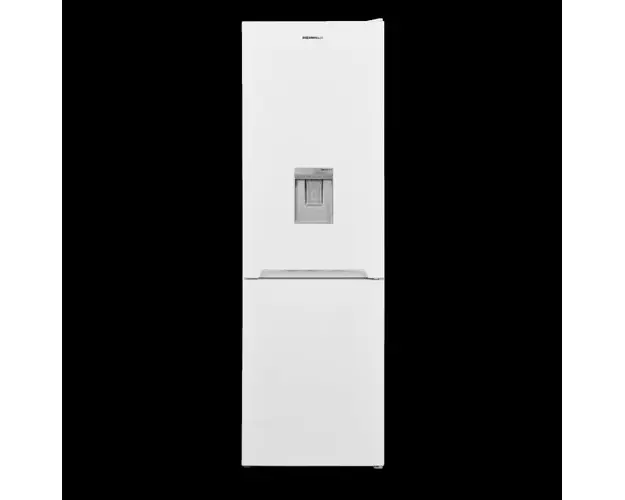Combina frigorifica Heinner HCNF-V291WDF+, 294 L, No Frost Multicooling, Dozator de apa, Freezer Shield, Clasa F, H 186 cm (Alb)