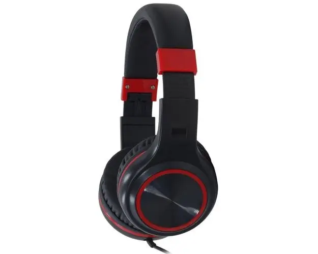 Casti Spacer SPHS-PEARL-RD, Utilizare multimedia (Negru/Rosu)