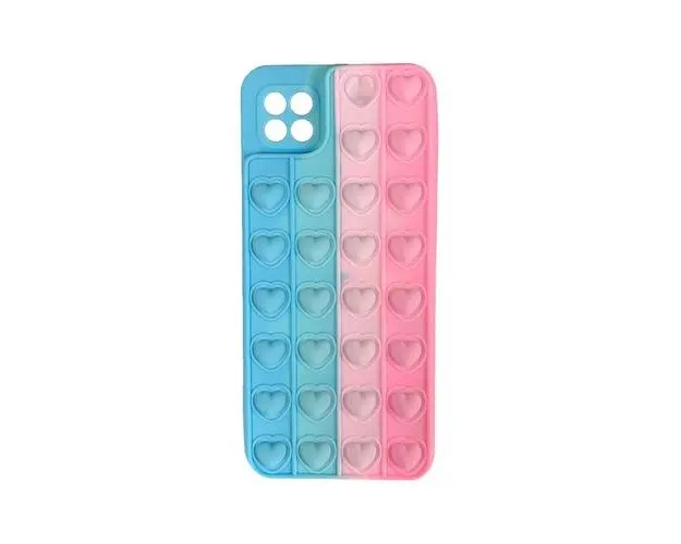 Husa Lemontti Heart Pop it compatibila cu Samsung Galaxy A22 4G