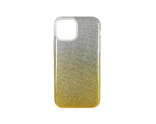 Husa Lemontti Bling compatibila cu iPhone 12 Pro Max (Auriu)