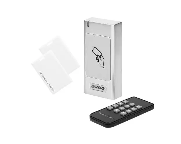 Cititor de proximitate ORNO OR-ZS-821, 2000 utilizatori, IP66, 12V (Alb)