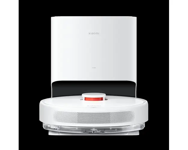 Aspirator robot Xiaomi X10, Wi-Fi, aspirare&spalare simultana, 46 W, 4800mAh, putere aspirare 4000pa, senzor covoare, recipient praf 400ml, recipient apa 200ml + Statie de golire Xiaomi (Alb)