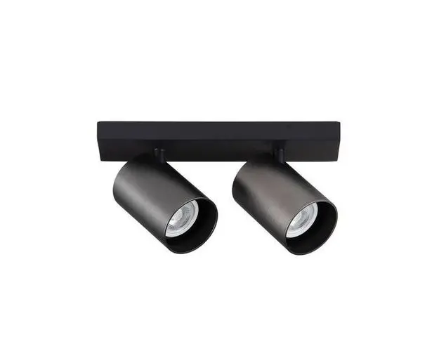 Spot inteligent dublu Yeelight Smart Spotlight, Wi-Fi, 2xGU10, dimabil, 700lm, LED RGB, control vocal (Negru)