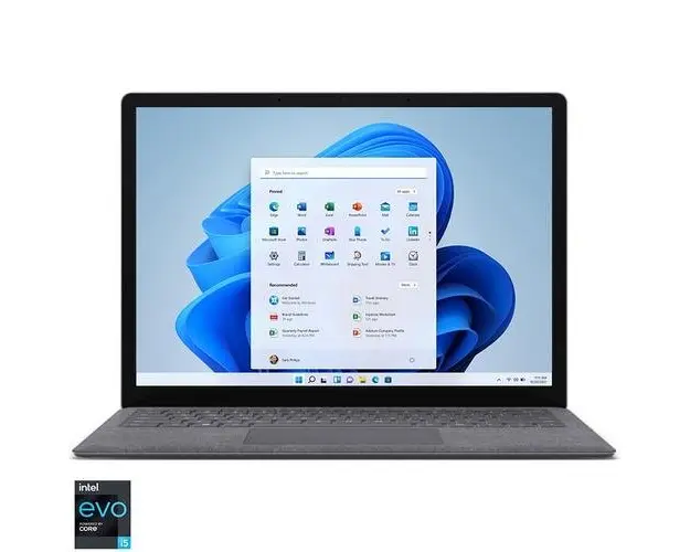 Laptop Microsoft Surface 5, Procesor Intel® Core™ i5-1235U pana la 4.40 GHz, 13.5inch Touch, 8GB, 256GB, Intel® UHD Graphics, Windows 11 Home, Gri