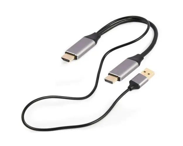 Cablu Gembird A-HDMIM-DPM-01, HDMI la DisplayPort, 4K, 2m (Negru)