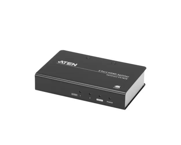 Splitter KVM ATEN VS182B, 2x HDMI (Negru)
