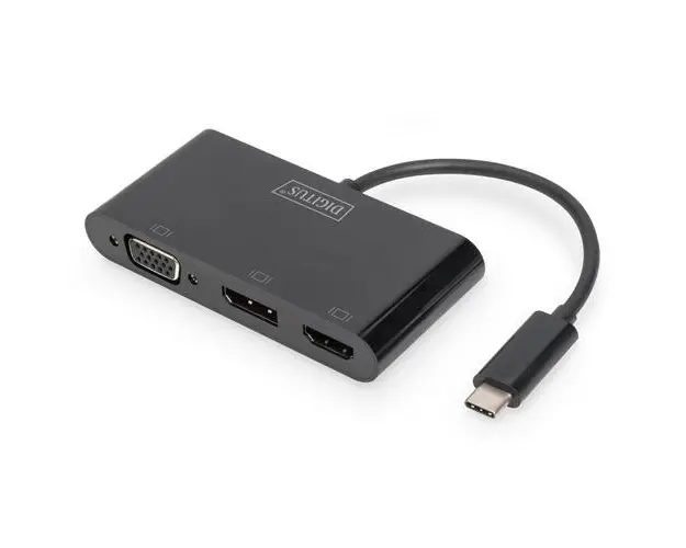 Adaptor video Digitus USB-C, 4K/60Hz DA-70859