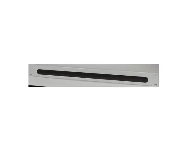 Panou intrare cabluri Logilink ORCEB1G, tip masca orizontala cu perii, 19 inch, 1U, Gri