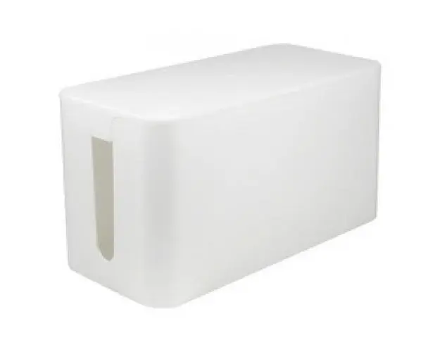 Organizator de cabluri tip cutie Logilink KAB0061, 235x115x120mm, Alb