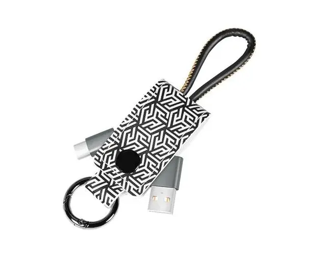 Cablu de date Logilink, CU0164, USB 2.0 (T) la USB 2.0 Type-C (T), 0.22m, Negru/Alb