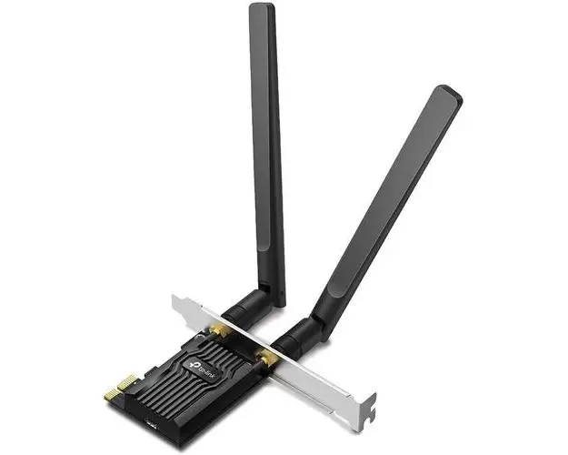 Placa de retea TP-Link Archer TX20E, adaptor PCIe, Wi-Fi 6, AX1800, Wi-Fi Dual-Band, Bluetooth 5.2
