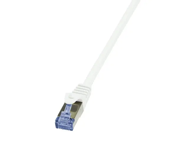Cablu S/FTP LOGILINK CQ4081S, LSZH, RJ45, Cat6a, 7.5 m (Alb)