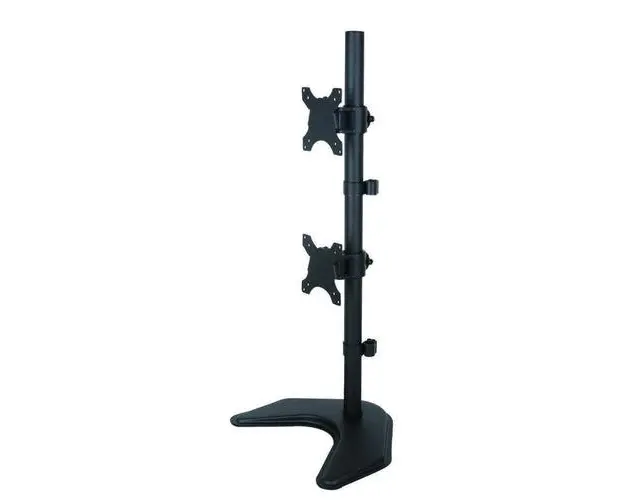 Suport birou 2 monitoare Techly ICA-LCD2520V, 13inch-27inch, 20kg (Negru)