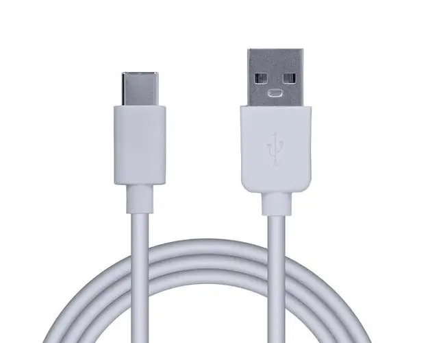 Cablu alimentare si date Spacer SPDC-TYPEC-PVC-W-1.8, pentru smartphone, USB 3.0 tata la Type-C tata, PVC, 2.1A, 1.8m, Alb