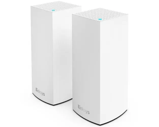 Set 2 Sisteme Wi-Fi Mesh Linksys Atlas Pro 6, AX5400, Dual-Band, Wi-Fi 6, OFDMA, 4x4 MU-MIMO, Intelligent Mesh™ Technology, Dynamic Backhaul (Alb)