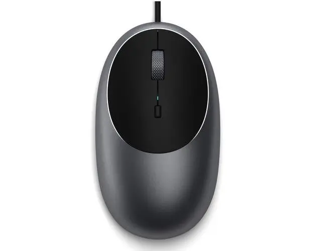 Mouse optic Satechi C1 USB-C, Gri