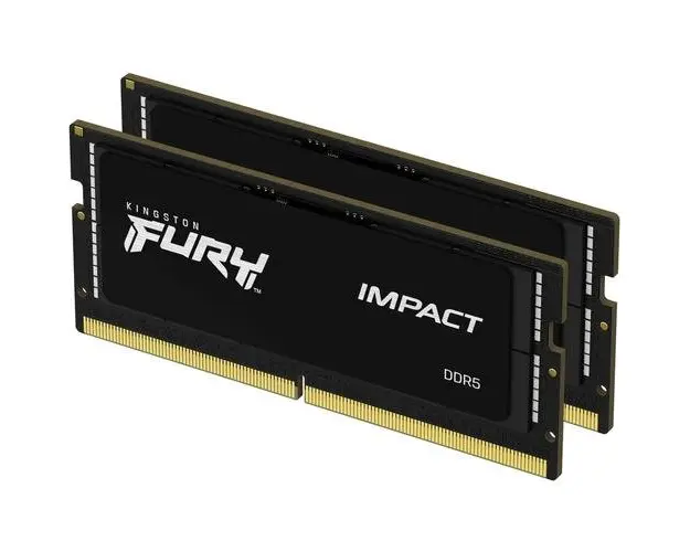 Memorii laptop Kingston Fury Impact, 64GB(2x32GB), DDR5-5600MHz, CL40, Dual Channel